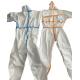 Mutiple Size Full Body 3 Layer Disposable Protective Coverall