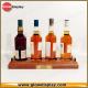 wholesale wood classic malt whisky bottle glorifier bar display stand