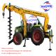 Multi Functional Telegraph Pole Erection Machine For Sub Contractor 100-2000MM