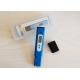 Blue Pocket PH Meter / Electronic PH Sensor High Precision Electrode