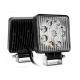 Square Automotive LED Work Light 4X4 High Brightness 3030 LED Chip