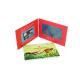 A5 7 Inch Advertising LCD Promotional Video Card Book With Customized Printing