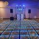 Car exhibition panels LED stage mirror glass 3D starry dance floor wedding