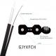GJYXFCH 1 Core 2 Core SM Self Supporting FTTH Drop Fiber Optic Cable