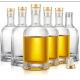 Glass Wine Bottles Vodka Whisky Glass Bottles With Cork from 375ml 500ml 700ml 750ml
