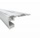 LED Aluminium Extrusion Profiles with PC diffuser cover for interior linear lighting