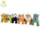 Hansel coin operated animal ride for mall indoor ride on toys for sales