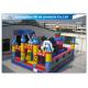 Durable Rabbit Childrens Large Inflatable Fun City Playground For Rental