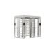 Full Height Security Turnstile Indoors Or Outdoors With Shed -15C ～ 60C