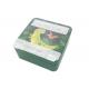 105X105X35mm Square PMS CMYK Food Tin Box With Lid