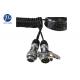 Automotive Coiled Electrical Extension Cord With Heavy Duty 5 Pin Socket