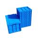 Collapsible Outdoor Storage Container Plastic Folding Bins with Mesh Style PP Material