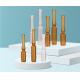 1ml 2ml 5ml 10ml YBB USP empty borosilicate glass ampoules for injection Transparent Amber Glass Ampoule for Pharmac
