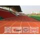 Elastic Outdoor Rubber Flooring Spray Coat Rubber Running Track With IAAF