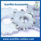 CPU-12FC Self Propelled Concrete Scarifier EDCO Carbide Flail Cutters Cage 12