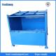 Foldable and Stackable steel warehouse storage cage,steel collapsibe warehouse storage cage,metal warehouse storage cage