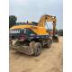 Second hand Hyundai 210-9 wheeled excavator in good condition,welcome to inquire