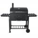 Ultimate BBQ Experience Deluxe BBQ Smoker with Large Trolley and Steel Cooking Grill