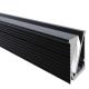 16 X 9mm Recessed LED Linear Bar Light Cabinet Black Led Light Extrusion Profiles