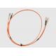 SC To ST Duplex Multi Mode OM1 PVC Fiber Optic Patch Cable 2.0mm