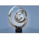 Large Size Stainless Steel Sculpture Circle Around For Hotel / Public Decoration