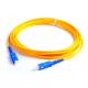 10Pcs 3m Sc To Sc Fiber Patch Cord , SM Single Sided Optical Patch Cord