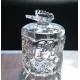 Butterfly Embossed Creative Crystal Glass Storage Jars