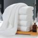Luxury White Color 100% Cotton Towel Hotel Use Customized Logo