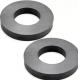 Hard Ferrite Industrial Strength / Durable Round Ceramic Magnet Rings