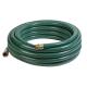green PVC 3-layers braided uv resistant garden hose with yellow ray