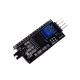 5V Black LCD1602 Adapter Board PCF8574 IIC/I2C Interface Module