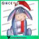 Christmas Decoration Customized Inflatable Cartoon Event Mascot 2m Inflatable Donkey
