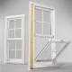 OEM Building Bottom Hung Casement Window Heat Insulation Aluminum Alloy