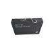 Black Paperboard Folding Packaging Boxes Logo Custom With Pull Rope Collapsible