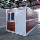 Galvanized Steel Prefabricated Portable Site Office Cabin Huts OEM