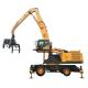 109kN Hydraulic Material Handler Scrap Steel Grabber Excavator With 35 Ton Operating Weight