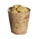 OEM Disposable Dessert Cups Bamboo Leaf Basket For Appetizer Dessert Cake