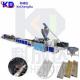 180 - 250kg/H Plastic PVC Custom Profile Extrusion Imitation Marble Profile
