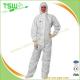 Breathable SMS Disposable Coverall Suit With Hood