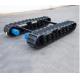 Eight Wheels Rubber Crawler Track Undercarriage For Water Borehole Drilling Machines