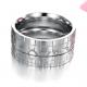 Tagor Jewelry Super Fashion 316L Stainless Steel Ring TYGR100