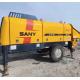 HBT80C Used Stationary Concrete Pump Truck 2020 Model 85/50m3/H