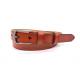 130cm Cow Hide Leather Belt For Women With Alloy Pin Buckle