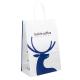 Thick 100gsm - 150gsm Handle Paper Bags For Gift / Restaurant / Grocery