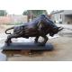 Custom Size Cast Metal Antique Bronze Bull Statue Sculpture