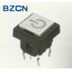 5 Pin White Illuminated Tactile Switch 6X6mm Size With Power Mark Switch