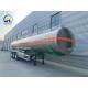 40000 42000 45000 Liters 40 45cbm Diesel Aluminum Carbon Steel Fuel Tanker Semi Trailer