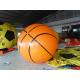 Custom 0.18mm Pvc Basketball Helium Balloon Advertising Inflatables For Promotion