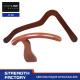 Modern Wooden Armrest Replacement For Office Chair Reddish Brown Standard Height