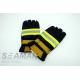 Fire Retardant Aramid Fiber Leather Fireman Protective Gloves Fire Fighting Equipments